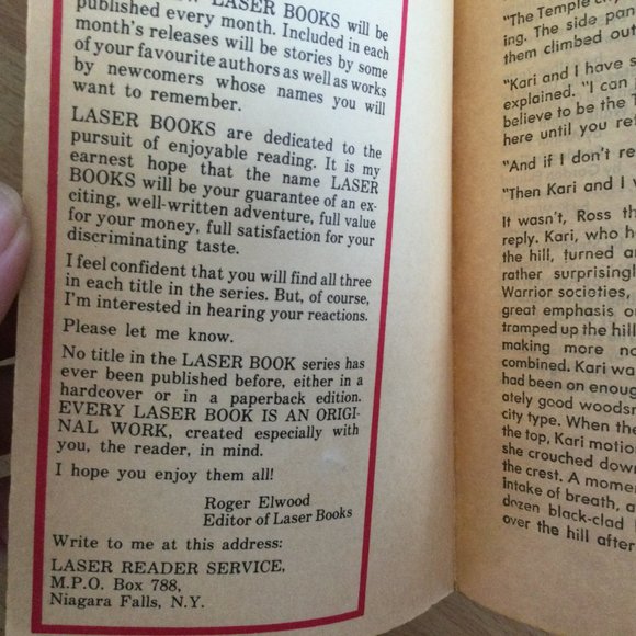 Gates of the Universe 1975 R Coulson G Deweese Laser Books #4 Kelly Freas Art - Picture 7 of 7